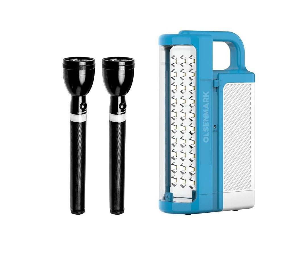 2-in-1 Flashlight & LED Lantern ©