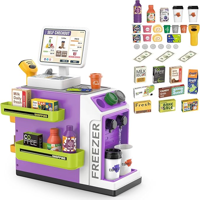 3-in-1 Coffee Machine Set For Kids