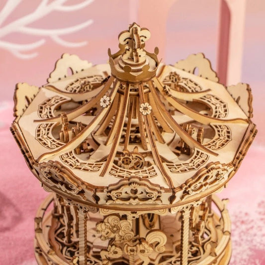 3D Wooden Puzzle Game Assembly Model Construction Kit