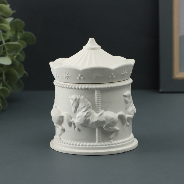 Royal Horse Storage Jar