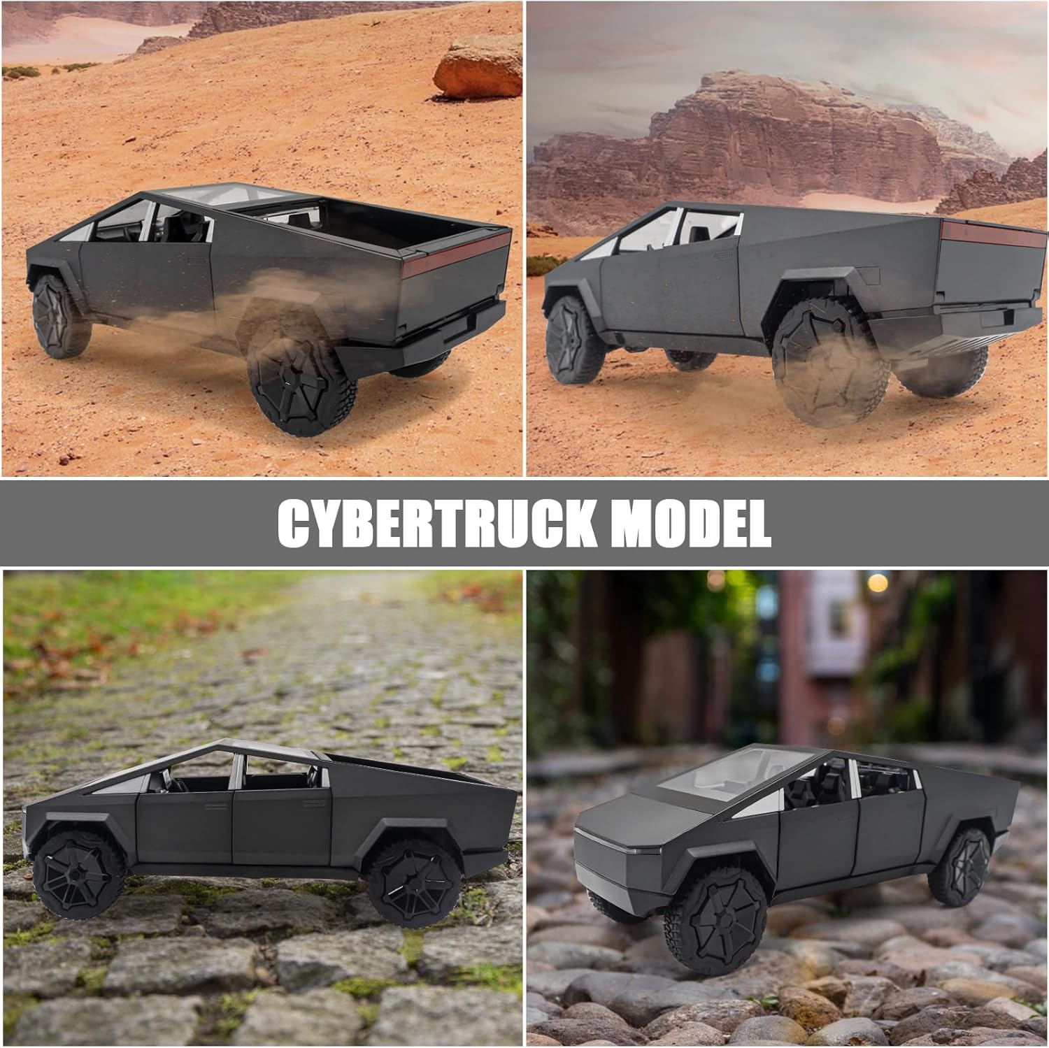 Cybertruck Model: 1/24 Diecast Metal Toy