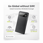 Global Portable WiFi Hotspot Stay Connected Abroad No SIM Need