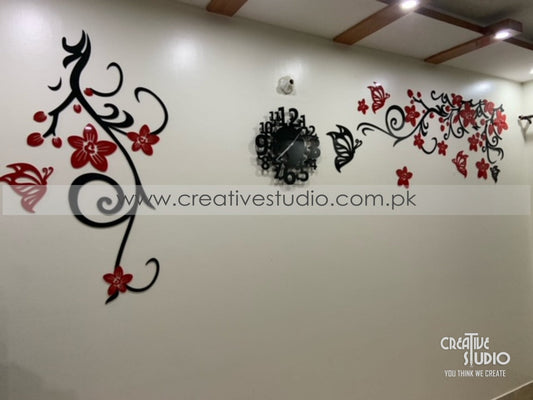 Acrylic Flower Wall Art©