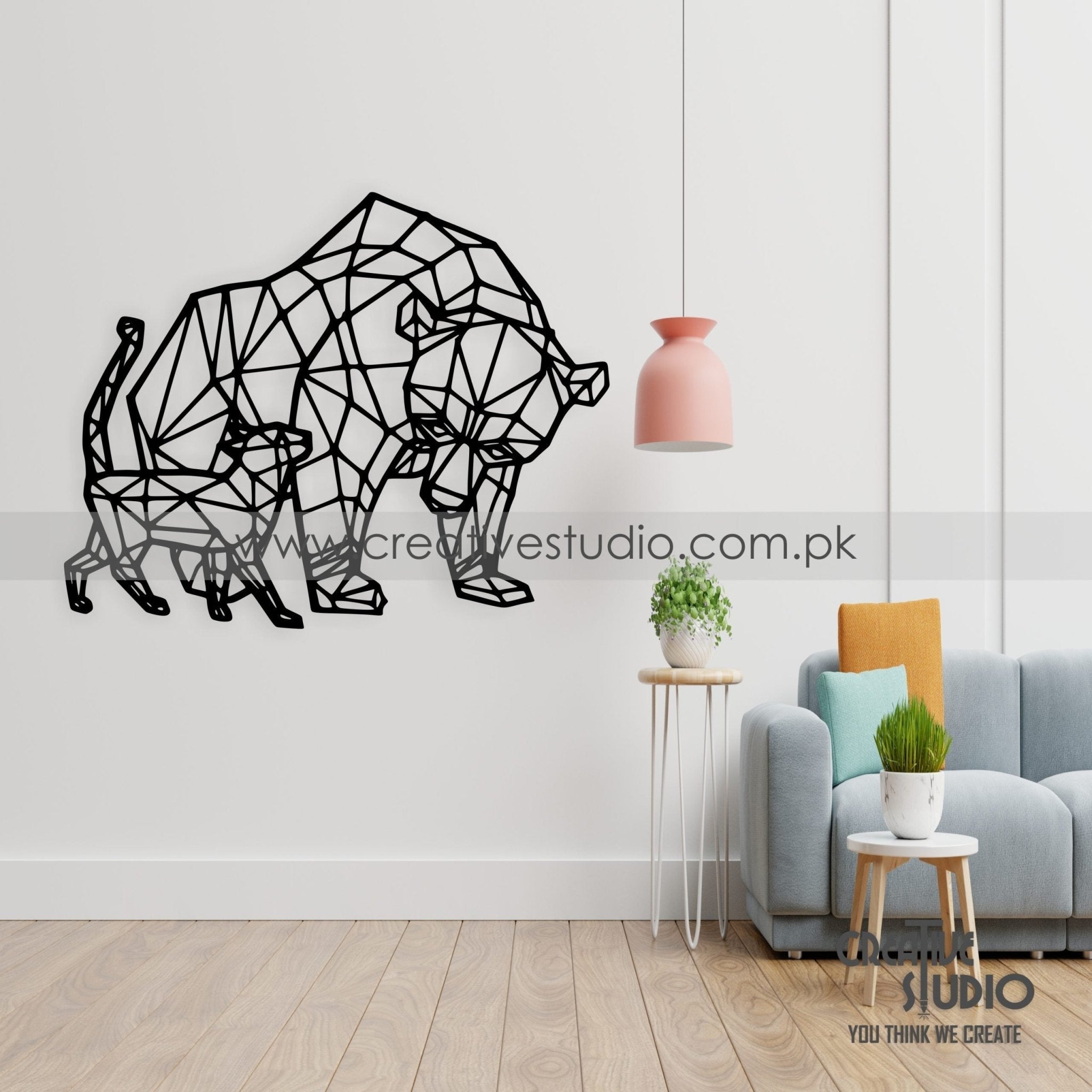 Bear Acrylic Wall Art