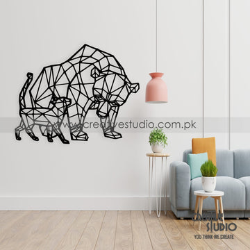 Bear Acrylic Wall Art