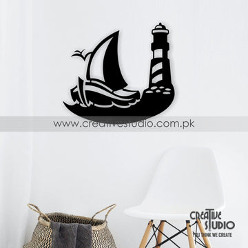 Boat Acrylic Wall Art