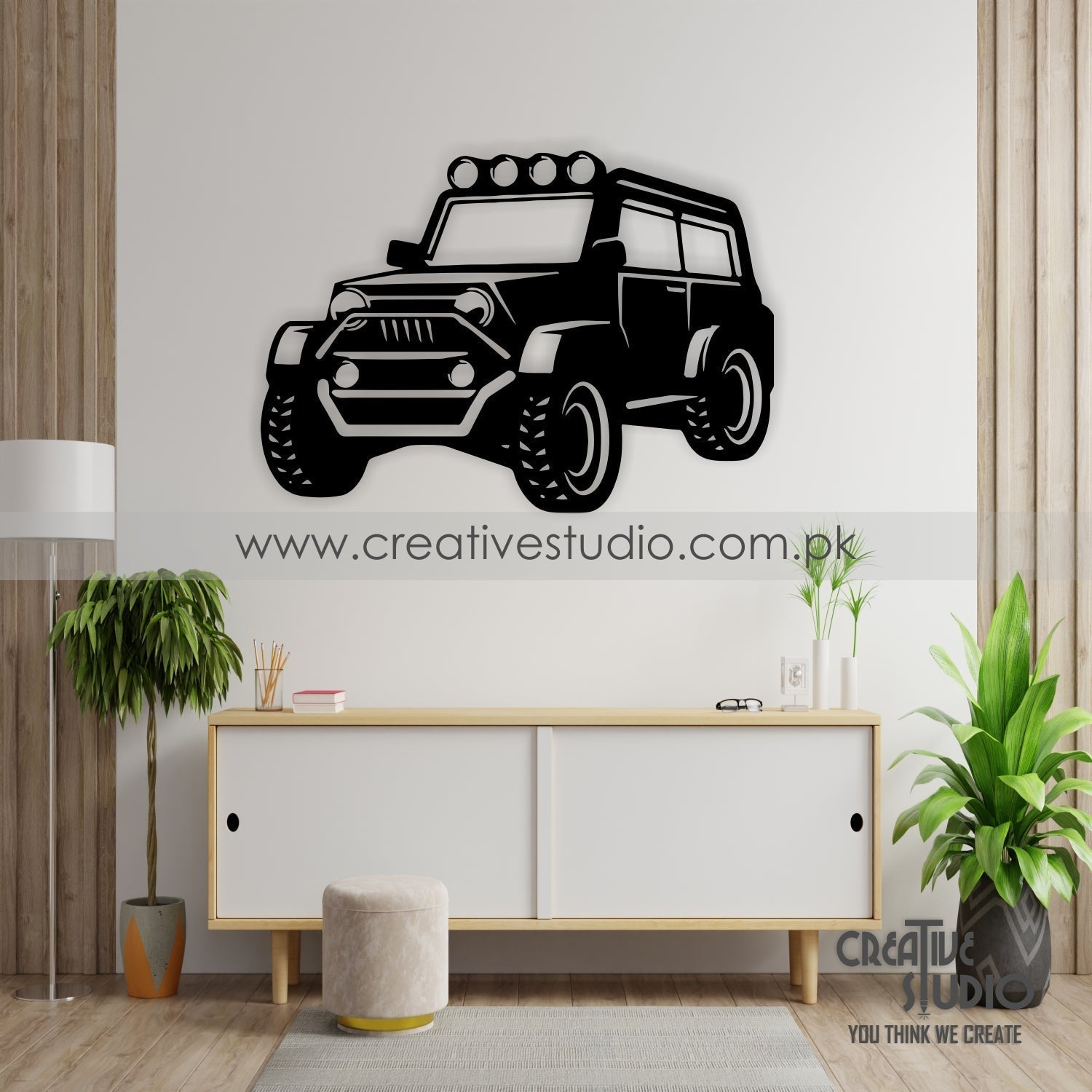 Car Acrylic Wall Frame