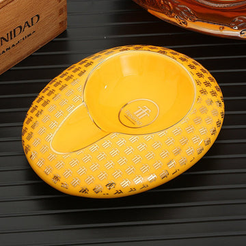 Cigar Ashtray Ceramic Portable Cigar Extinguisher Cuban Cigar Ashtray