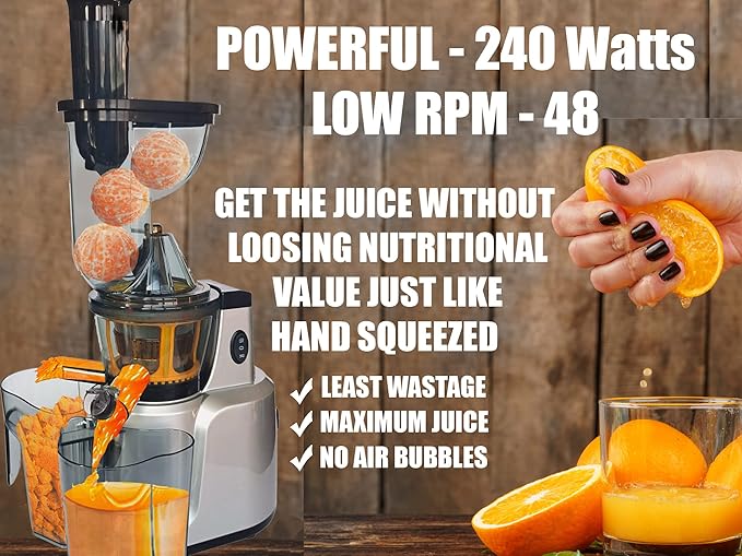 Cold Pressed Whole Slow Juicer Machine ©