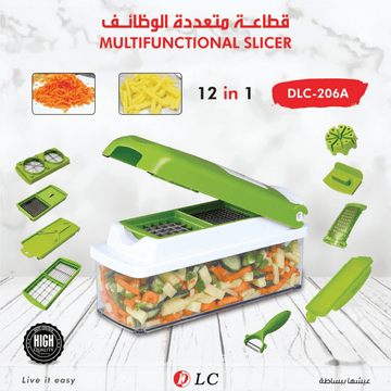 DLC - 12-in-1 Multifunction Vegetable Cutter