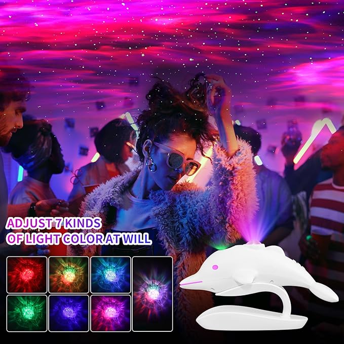 Dolphin Projector Lamp