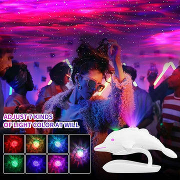 Dolphin Projector Lamp