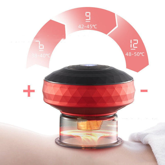 Electric Push-Button Vacuum Cupping Device