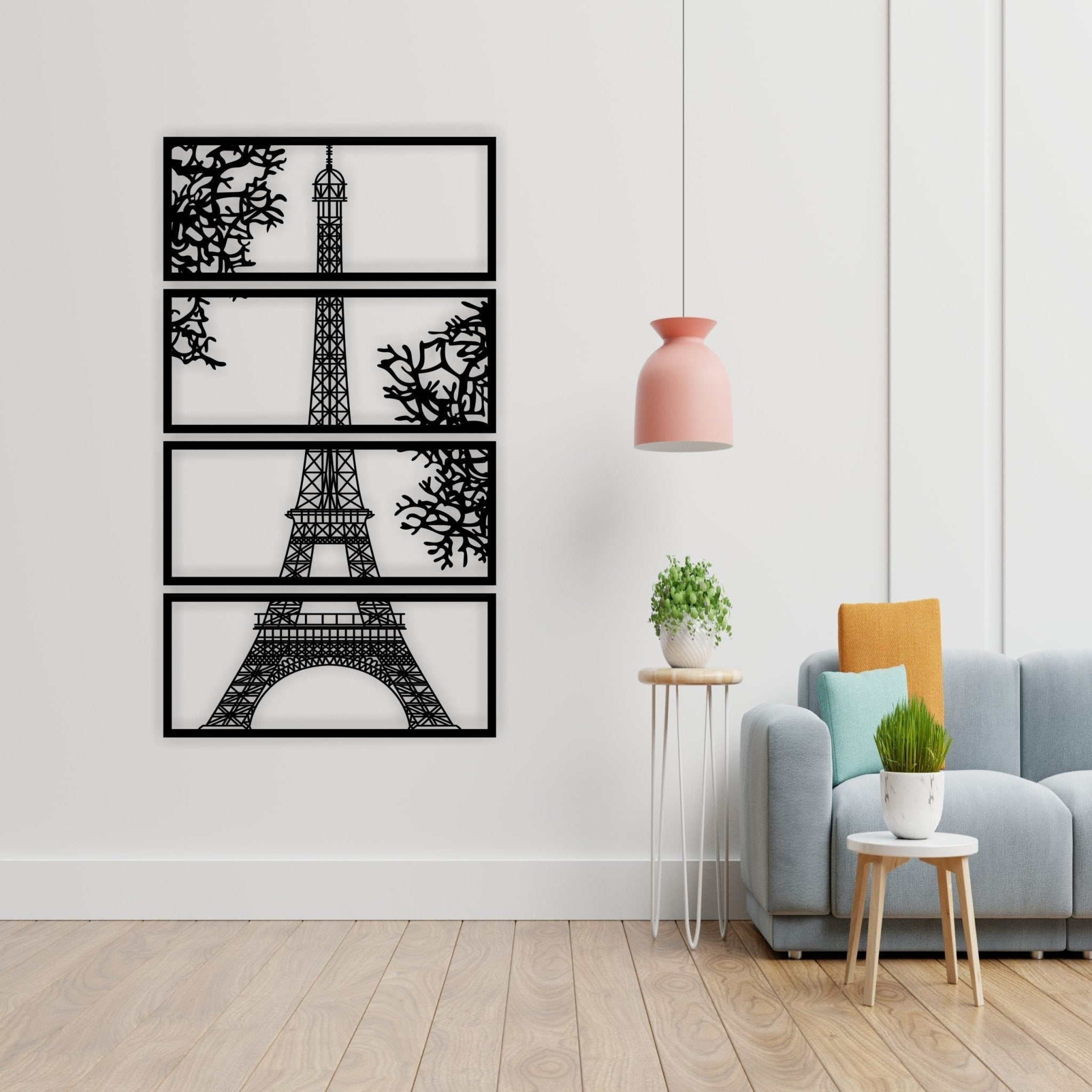 Elegant Eiffel Tower Acrylic Wall Art ©