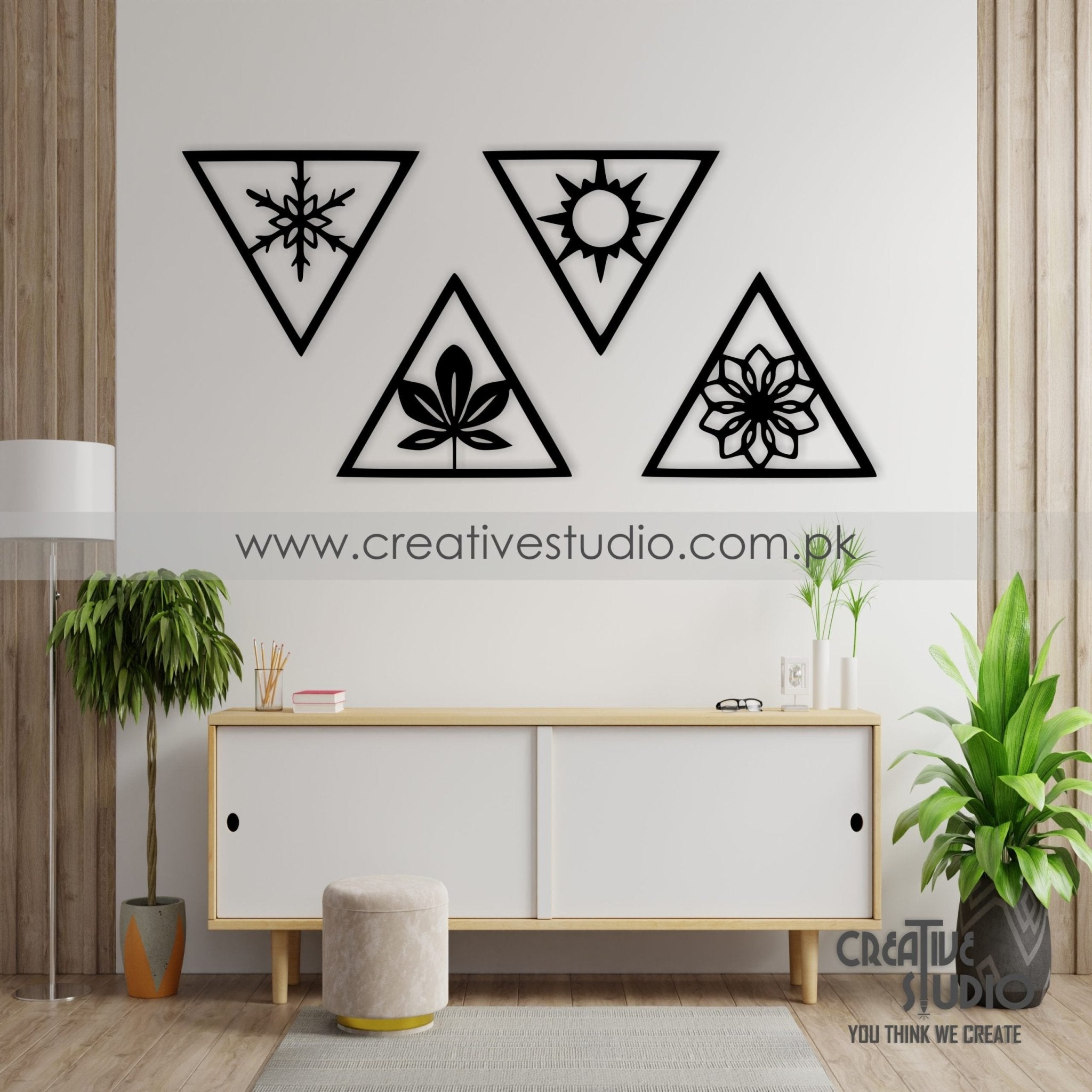 Four Seasons Acrylic Wall Art