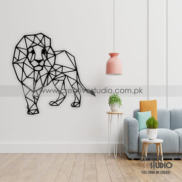 Geometric Loin Acrylic Wall Art
