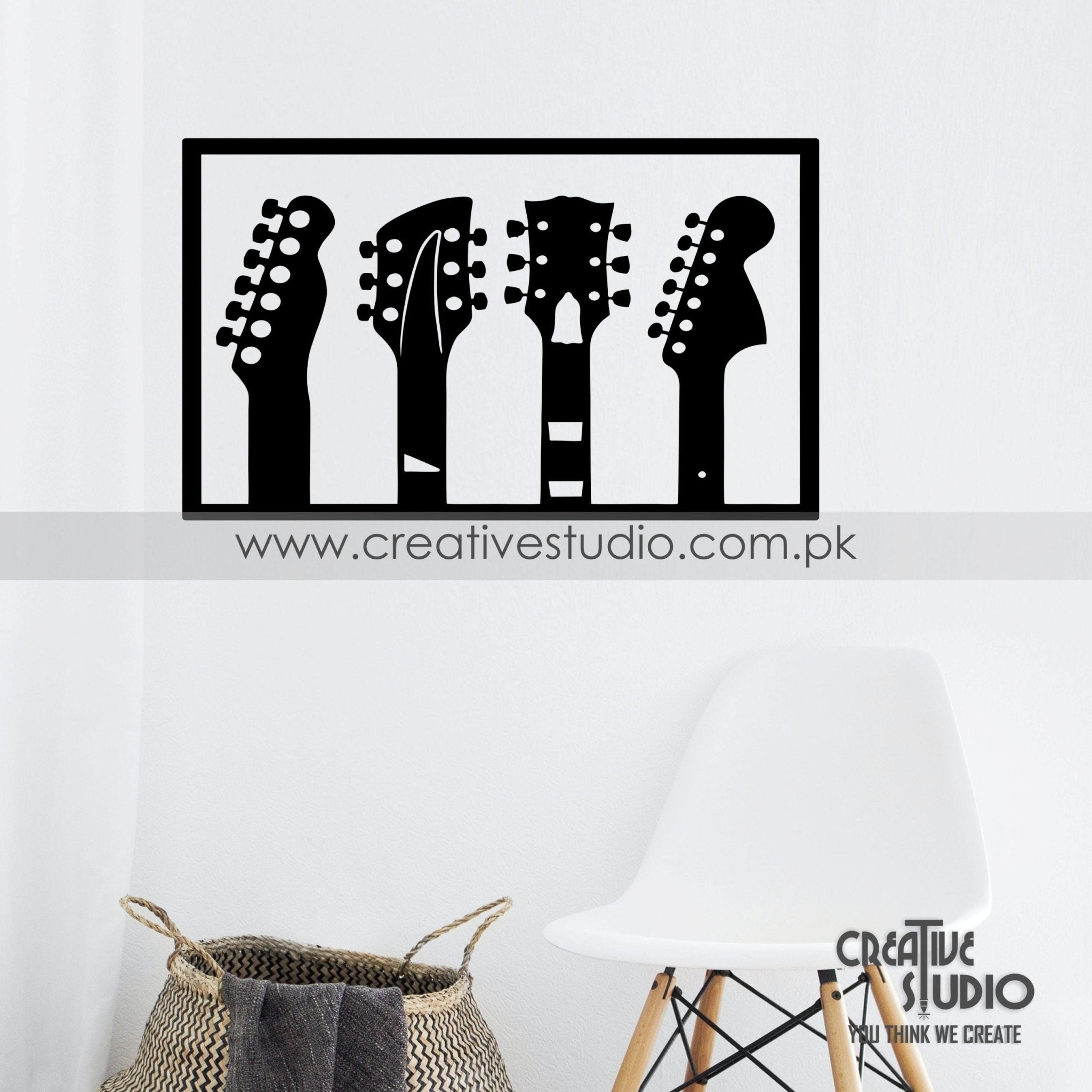 Guitar Acrylic Wall Art