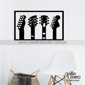 Guitar Acrylic Wall Art