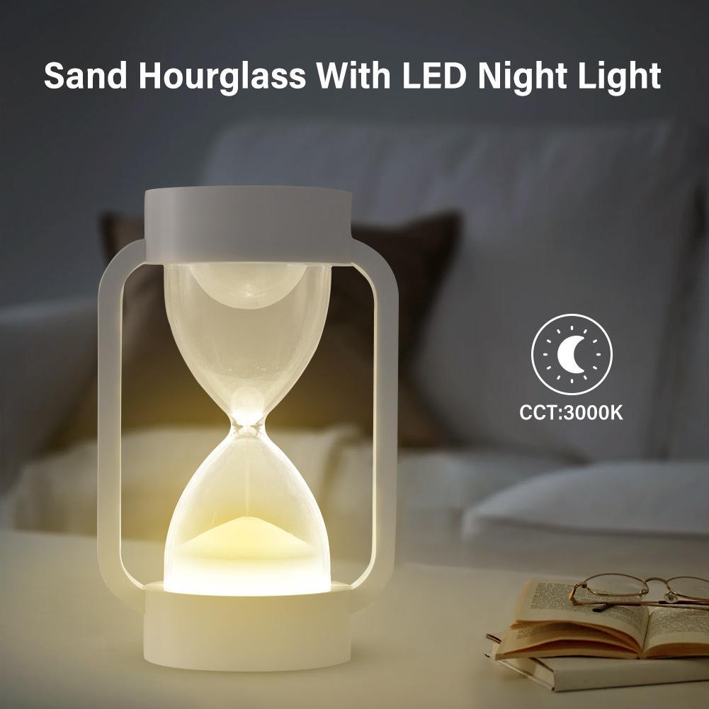 Led Sensing Hourglass Sleeping Light