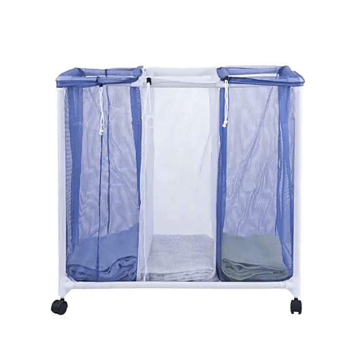 Laundry Basket with Clothing Sorter