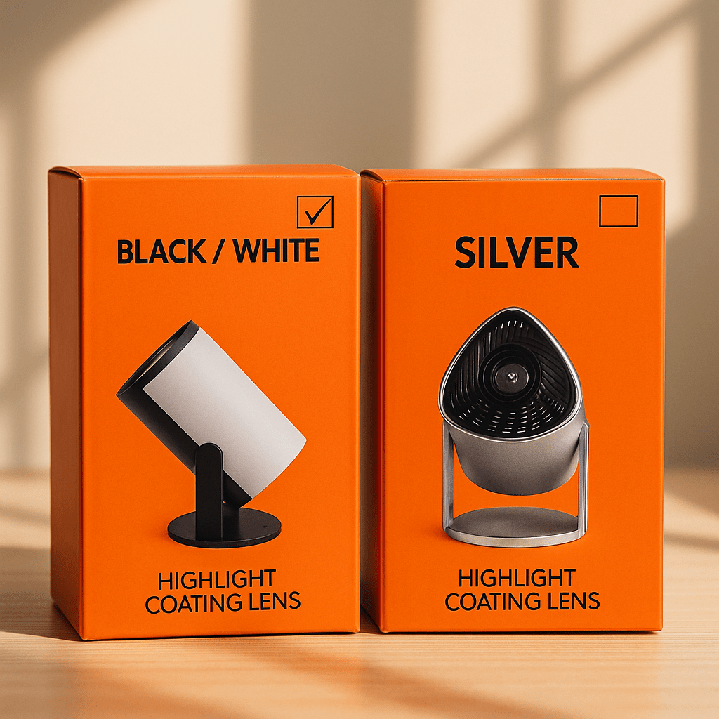 Mini Highlight Coating Lens Projector ©