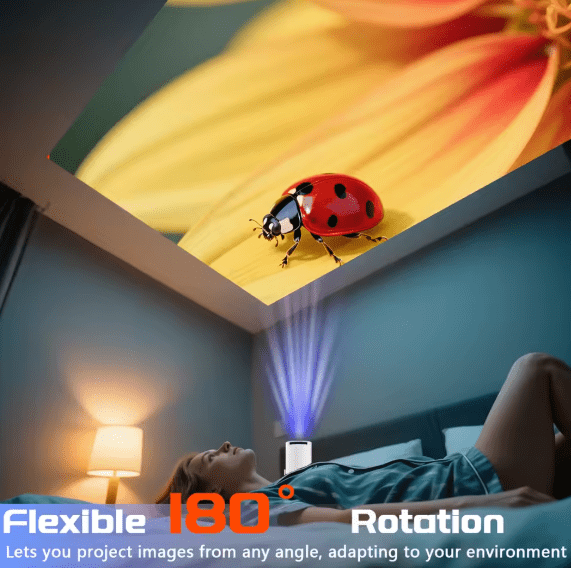 Mini Highlight Coating Lens Projector ©