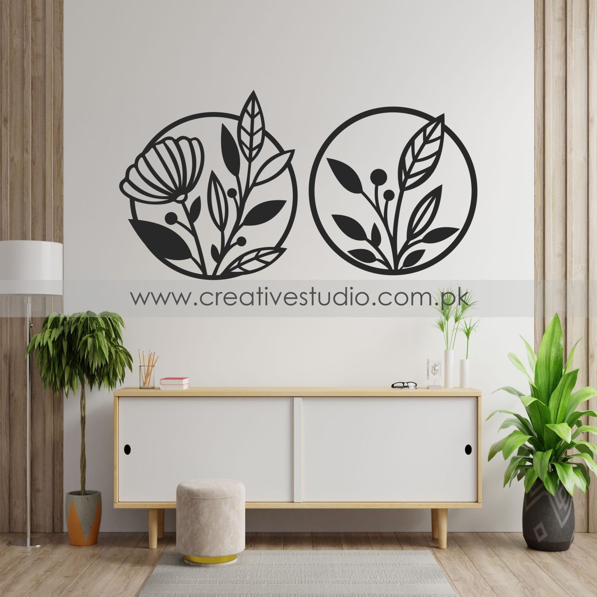 Modern CIRCLE Acrylic Wall Art