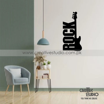 Modern Guitar Acrylic Wall Art