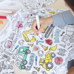 All Colorable Pajama Prints | Two Piece Set