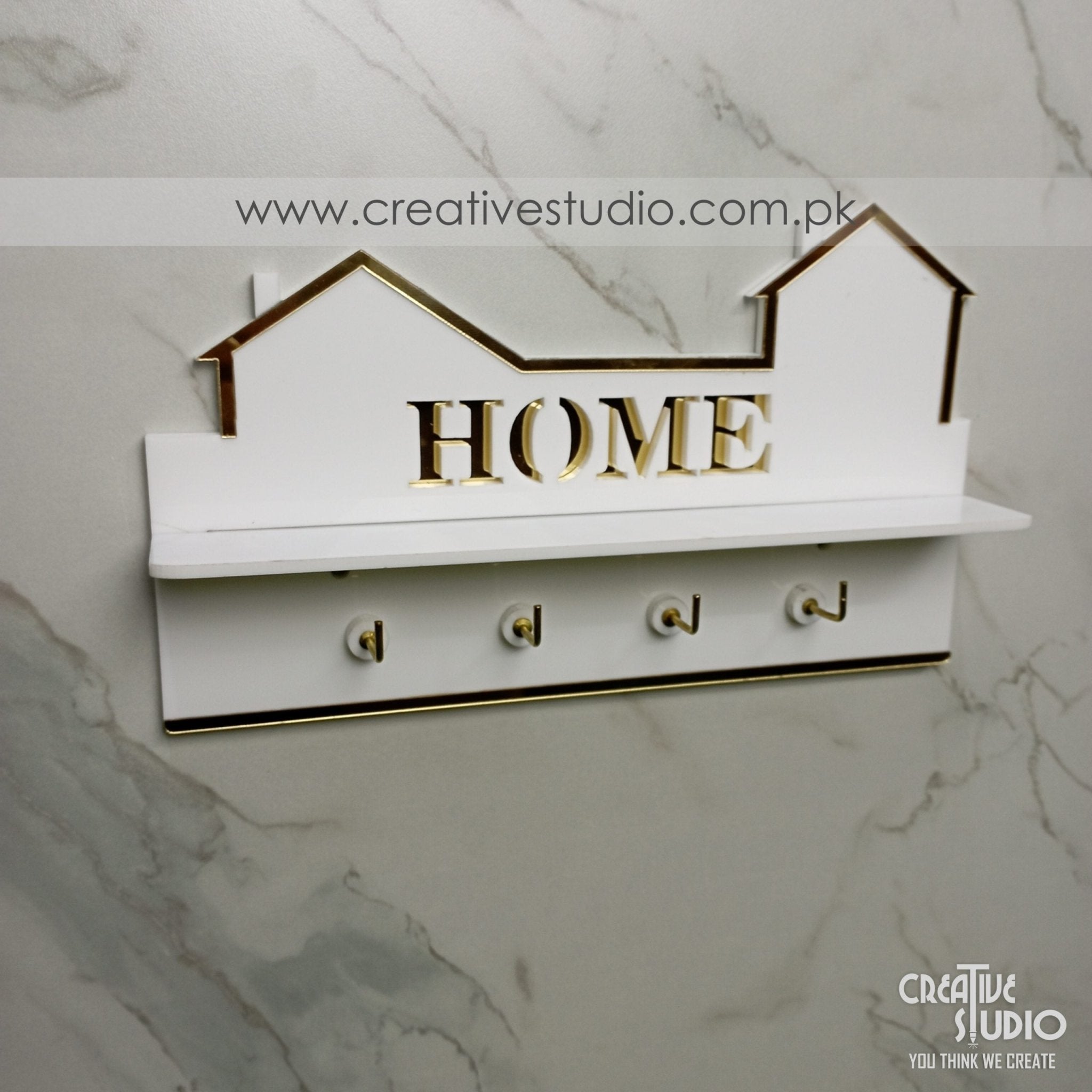 Premium Acrylic Key Holder Home Decor – Keep Keys Organized in Style