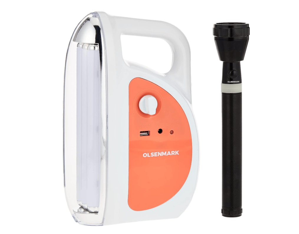 Rechargeable LED Lantern With Flashlight ©