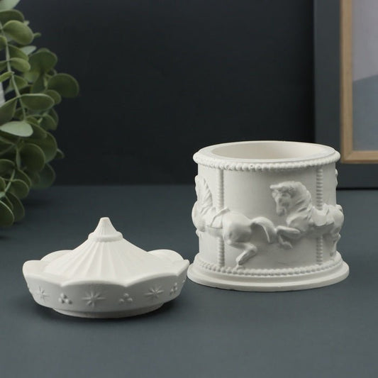 Royal Horse Storage Jar