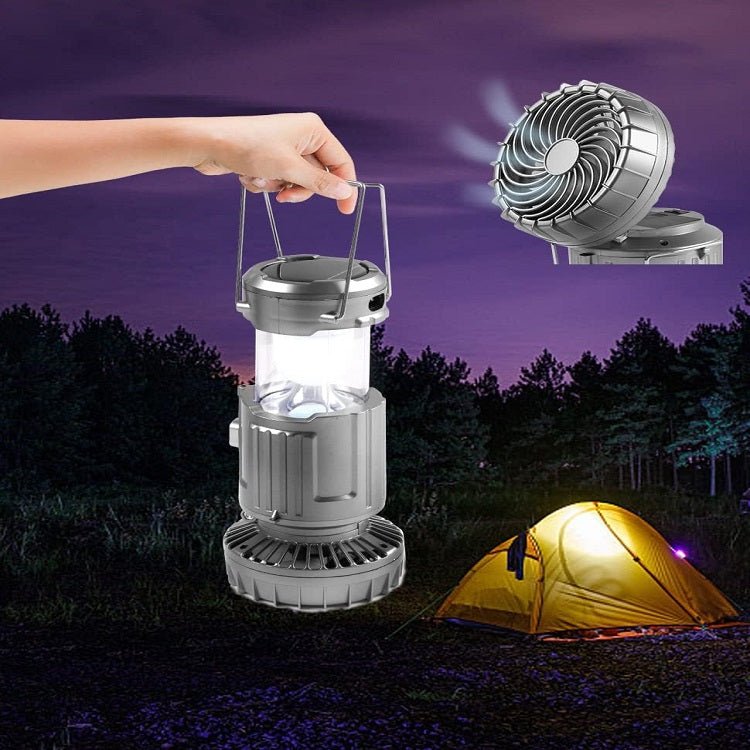 Solar Charging Light With Fan (GSH-9399)