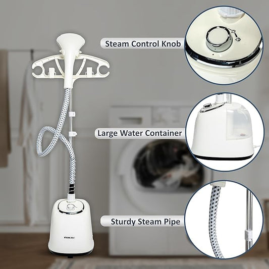 Steamer With Suit Hanger System ©