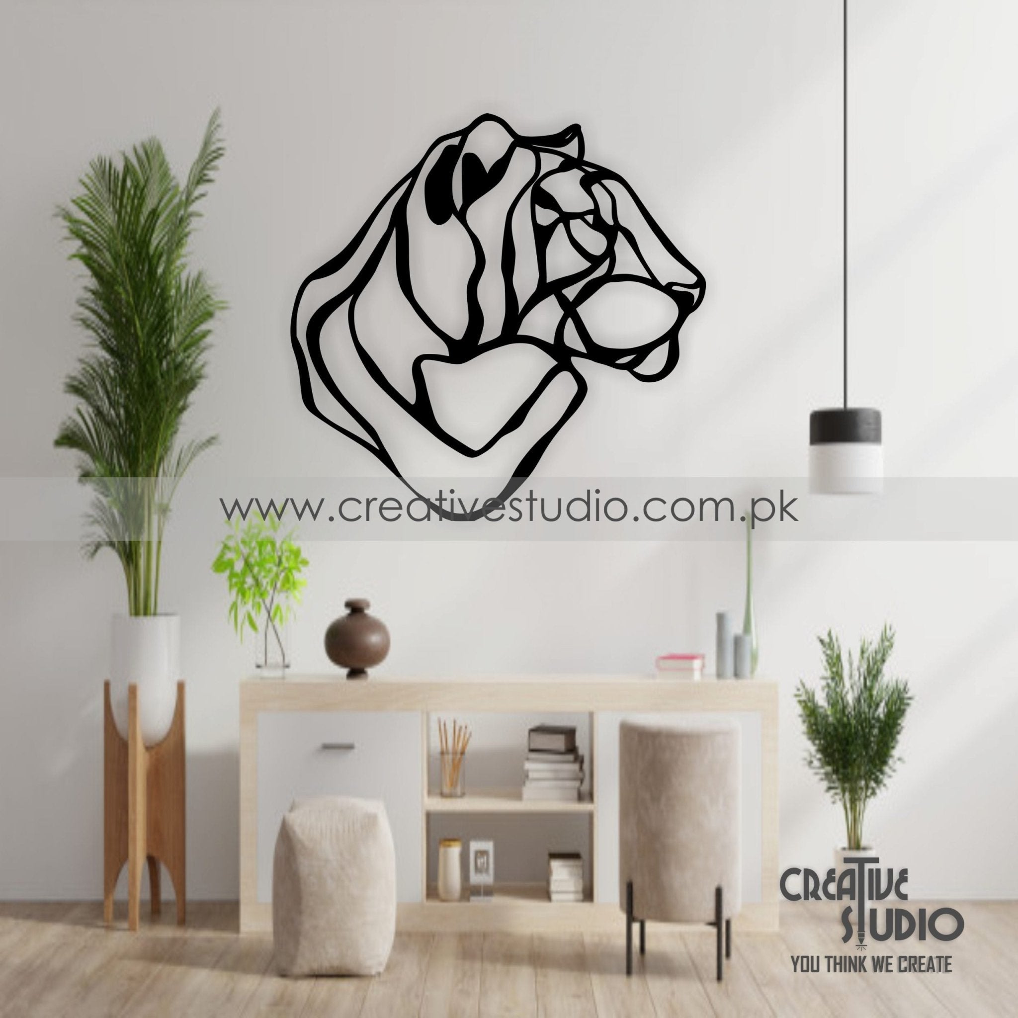 Tiger Acrylic Wall Art