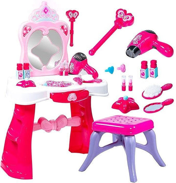 Vanity Beauty Dresser Table Play Set ©