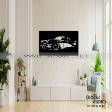Vintage Car Acrylic Wall Art