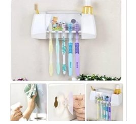 Wall Mounted Tooth Brush Rack Holder