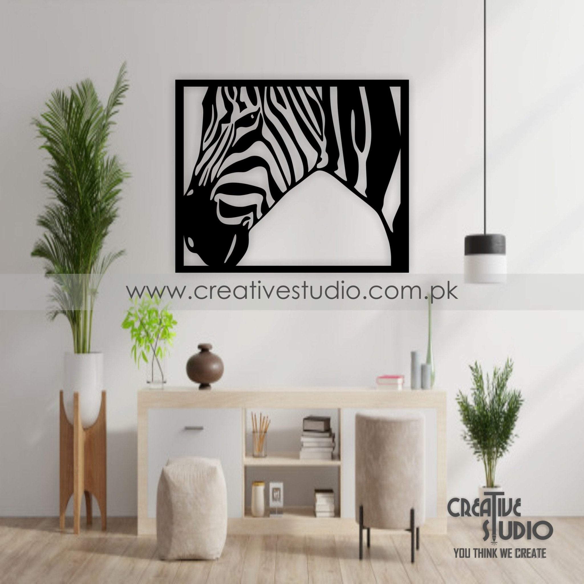 Zebra Acrylic Wall Frame WA47